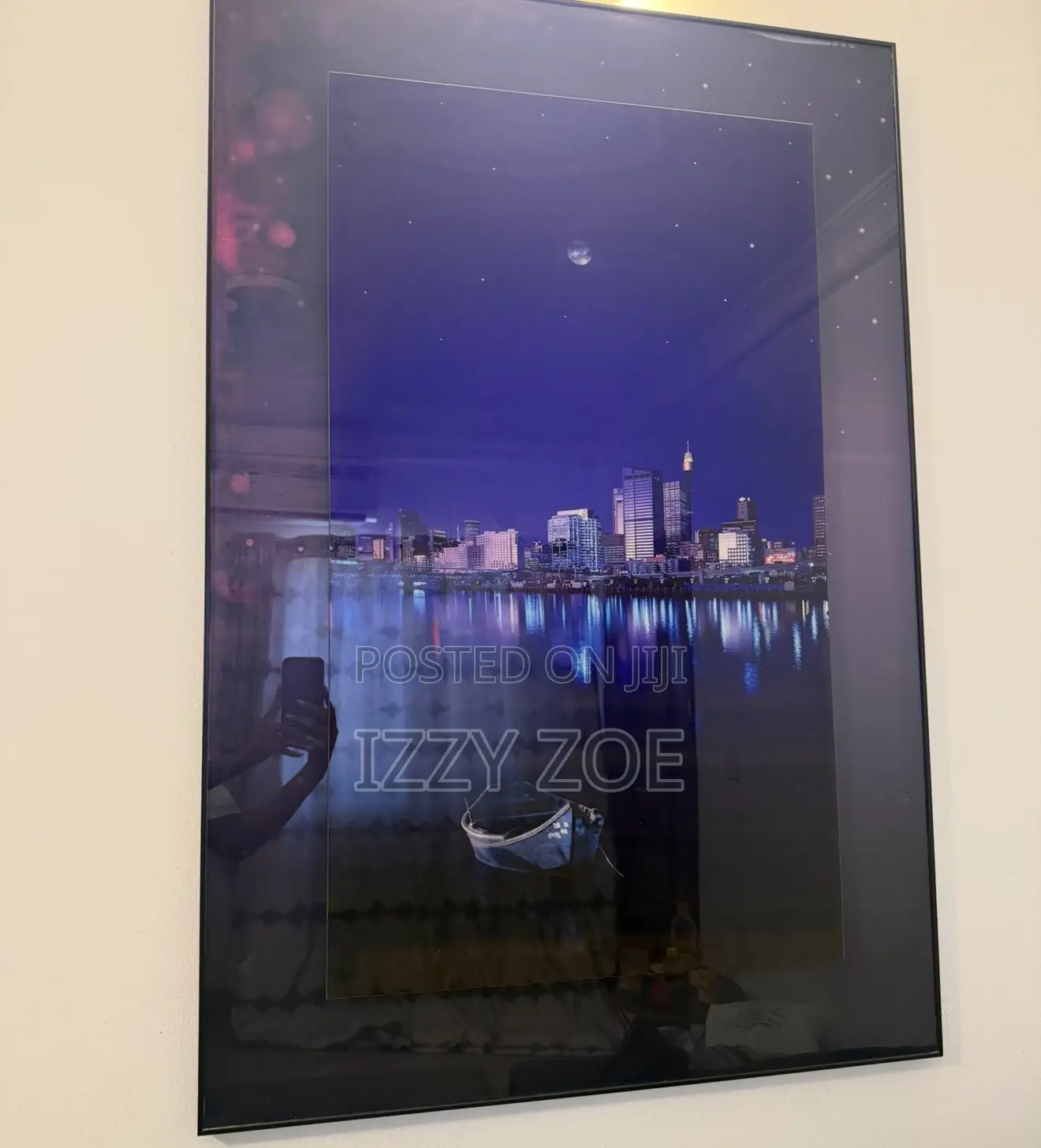 Big Blue Wall Frame