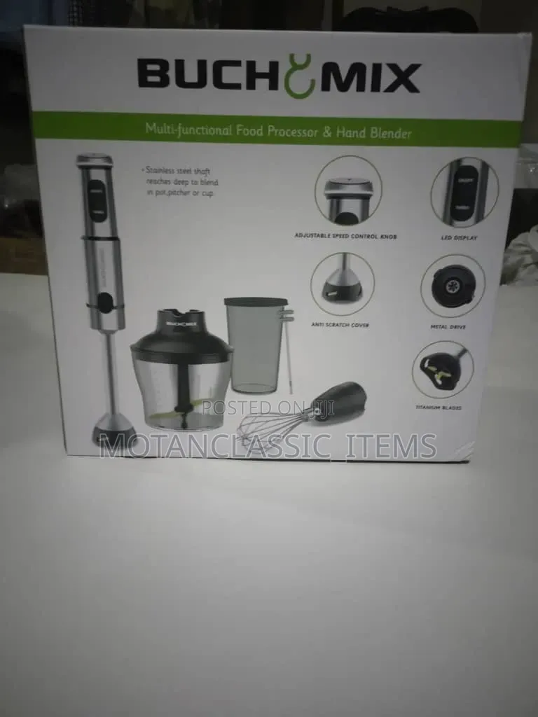 Buchymix 4 in 1 Food Processor