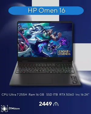 Laptop HP Omen 16 16GB AMD Ryzen SSD 1T