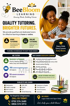 Quality Home Online Tutors Available