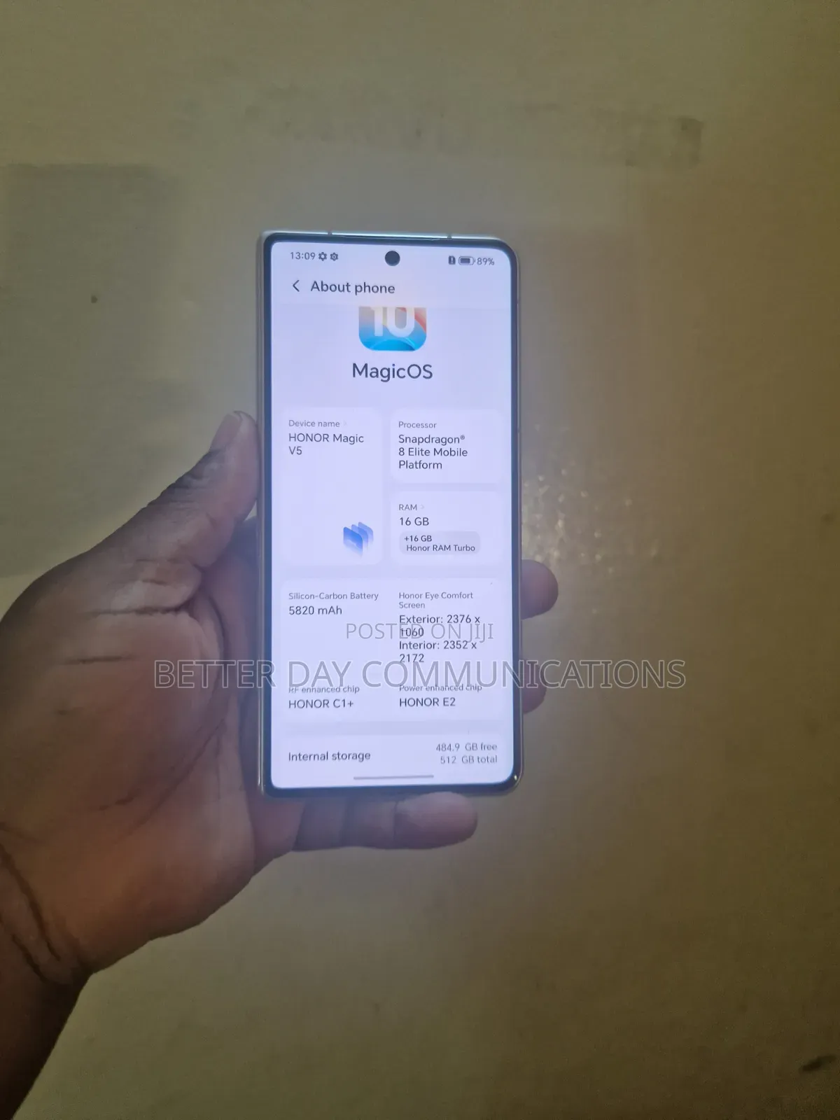 Honor Magic V5 512 GB Gold