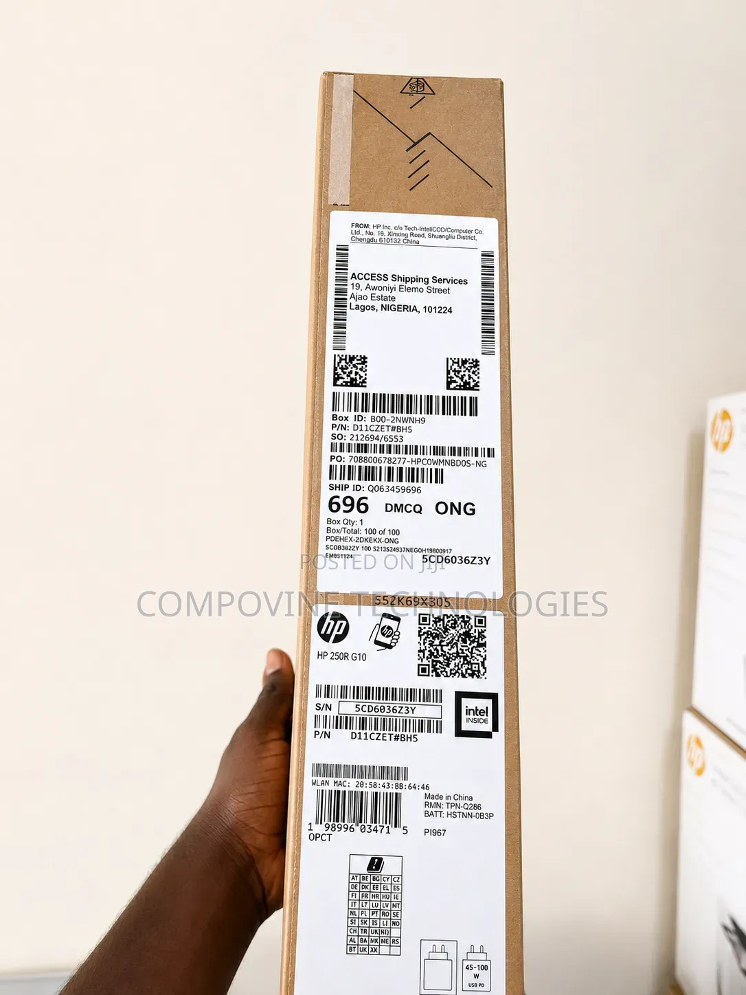 New Laptop HP 15 8GB Intel Core i3 SSD 512GB