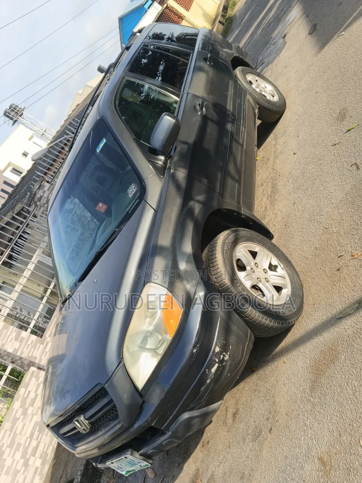 Honda Pilot 2004 Gray