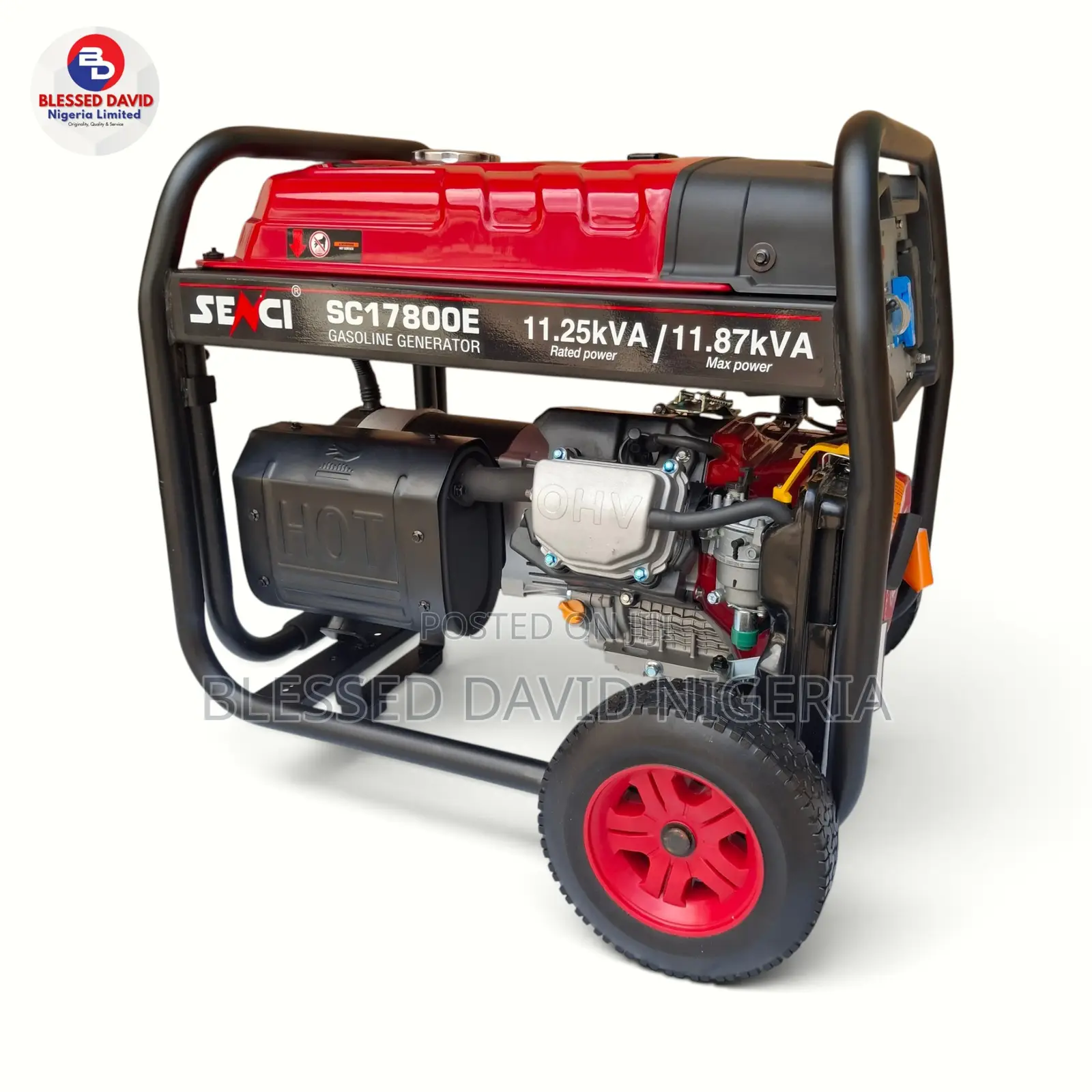 Senci Sc17800e 11.25kva / 11.87kva Key Start Generator