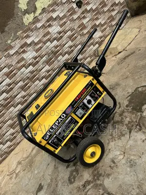Few Used Like New 4.5kva Original Elepaq Generator