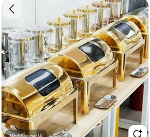 Golden Chafing Dish High Grade