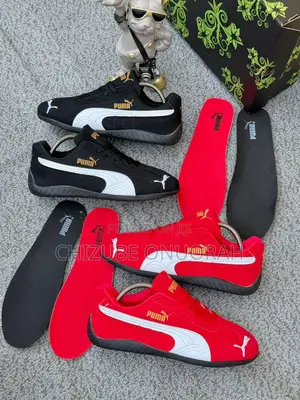 Puma Speedcat OG Sneakers | Black | Red