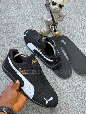 Puma Speedcat OG Sneakers | Black | Red