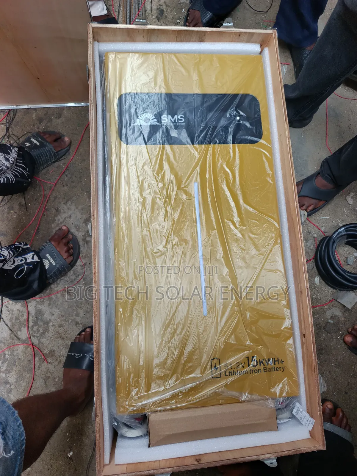 15kwh 48V SMS Lithium Ion Battery