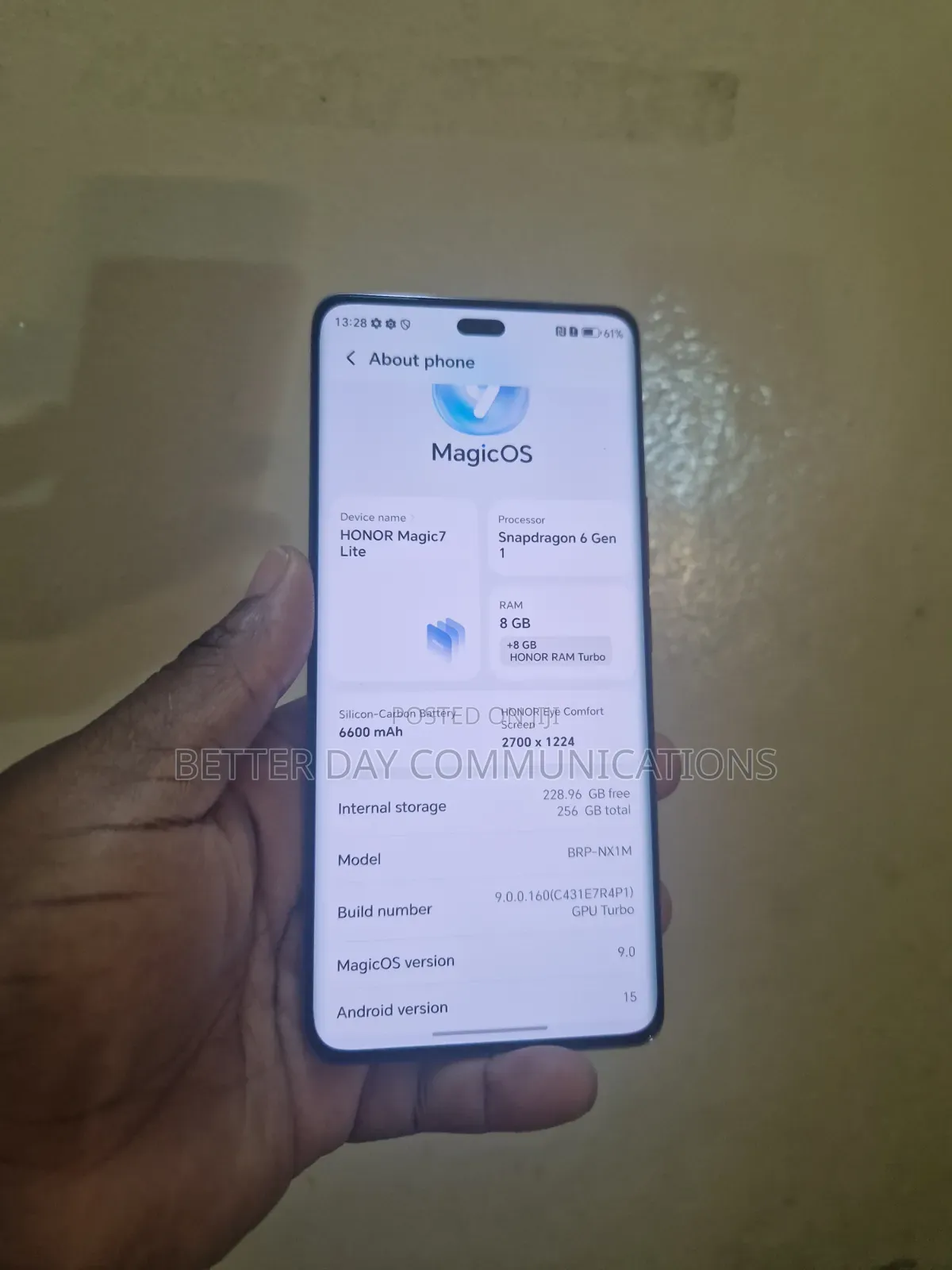 Honor Magic7 Lite 256 GB Purple