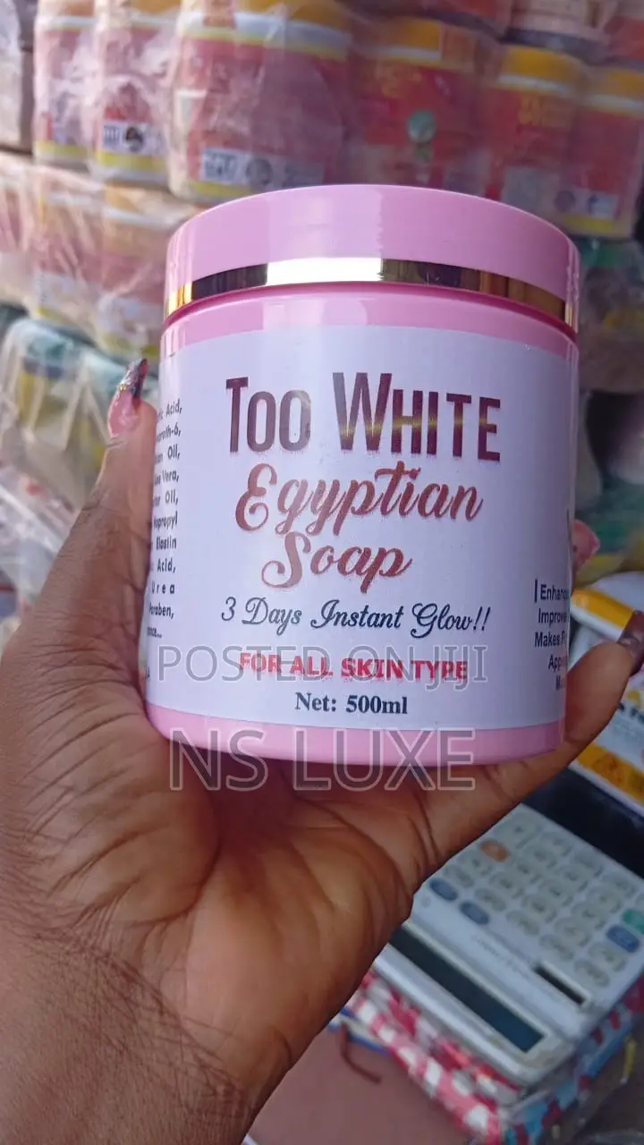 Too White Lotion ,Oil and Cup Soap by 6pcs