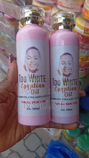 Too White Lotion ,Oil and Cup Soap by 6pcs