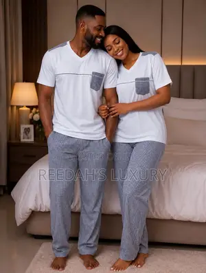 Matching Gingham Lounge Set
