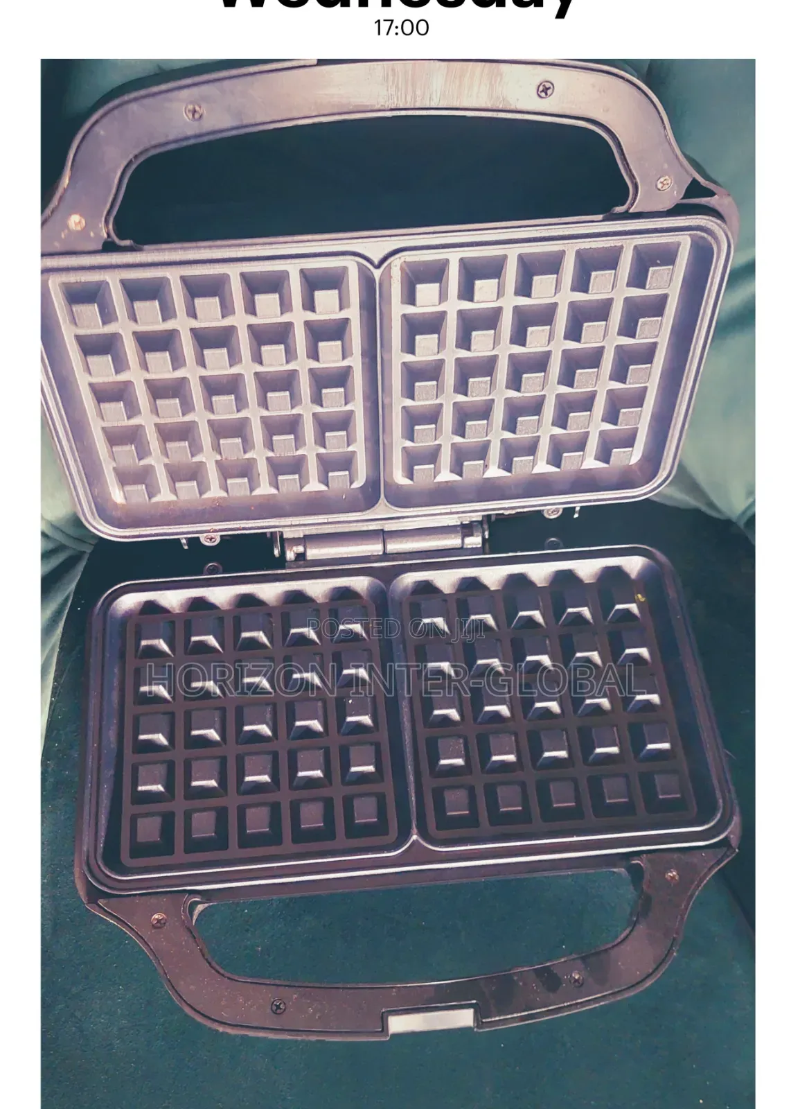 Salter 2 Face Waffles Maker