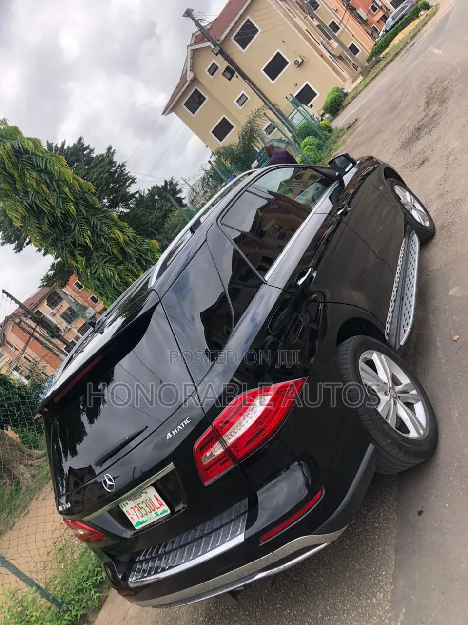 Mercedes-Benz M Class 2012 Black