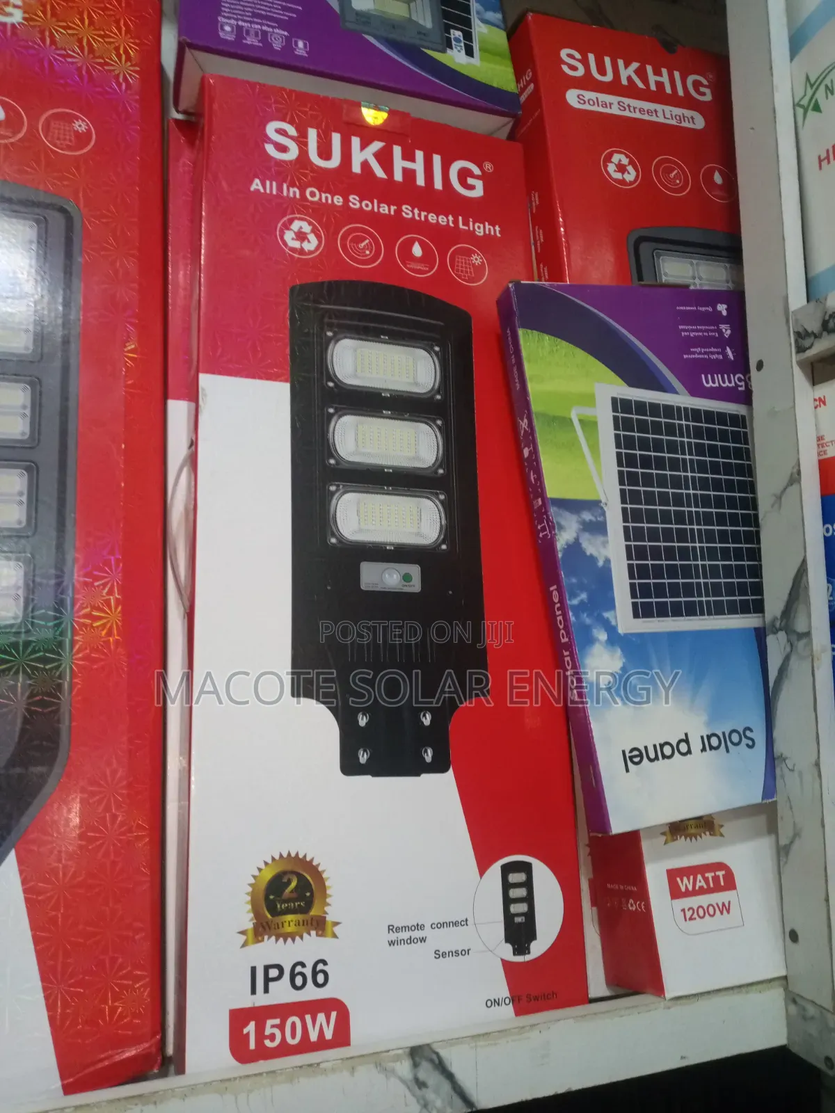 150w Solar Flood Light