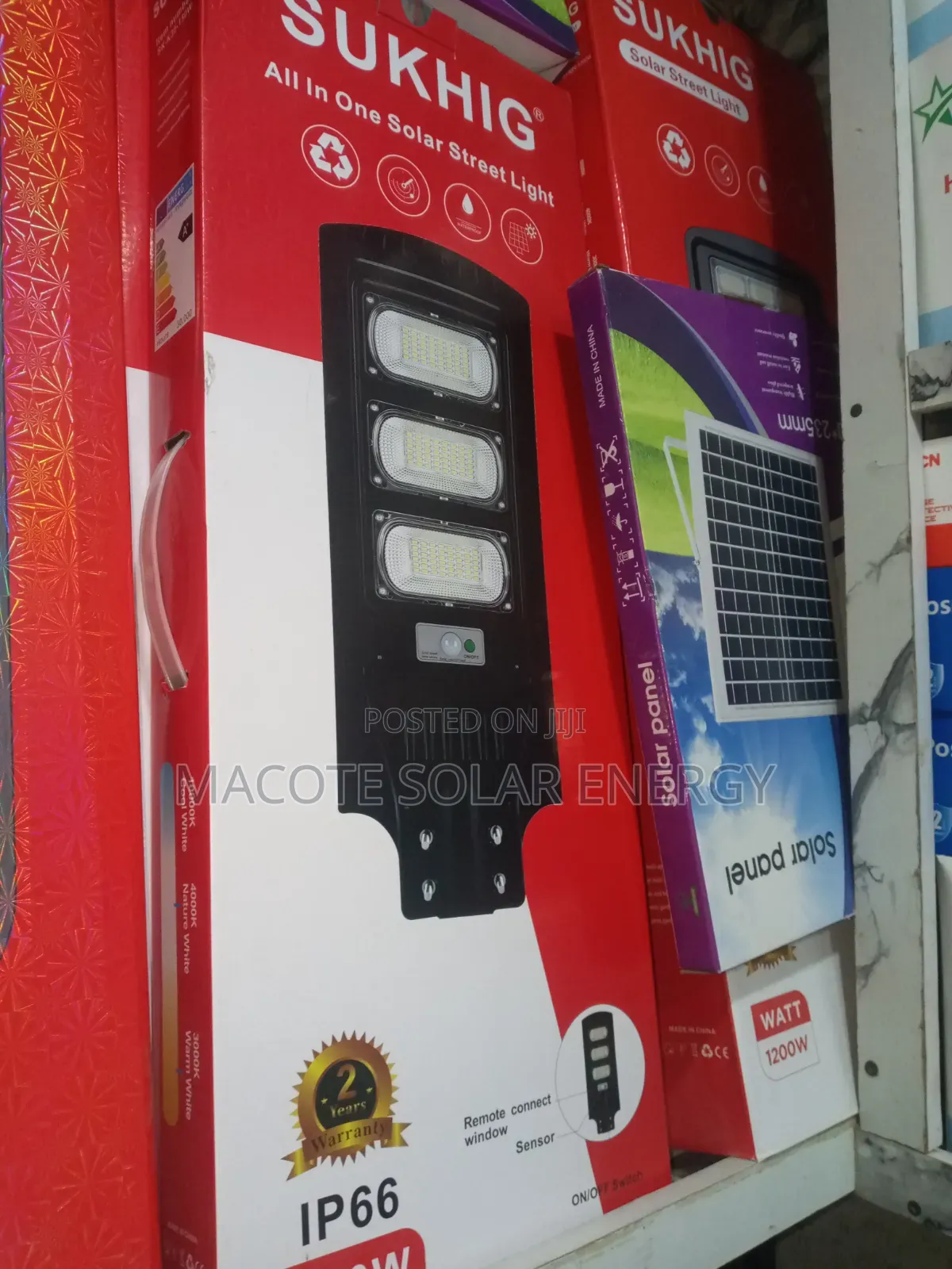 150w Solar Flood Light