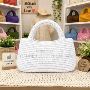 Ladies Crocheted Handbag