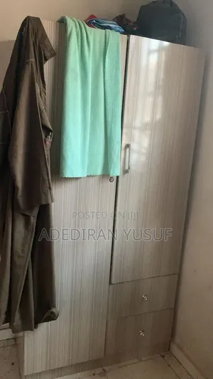 Neatly Used Two Door Wardrobe Is Available for Sale in Ilorin