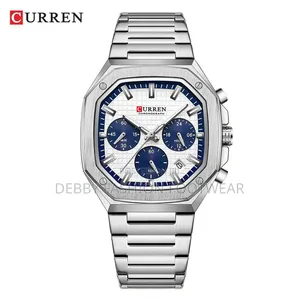 Curren Steel Chain
Working Chronograph 
Water 🌊 Resistant