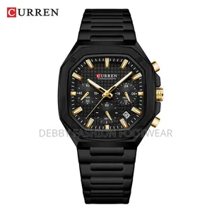 Curren Steel Chain
Working Chronograph 
Water 🌊 Resistant