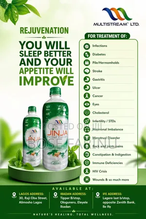 Multi Stream Jinja Herbal Extract