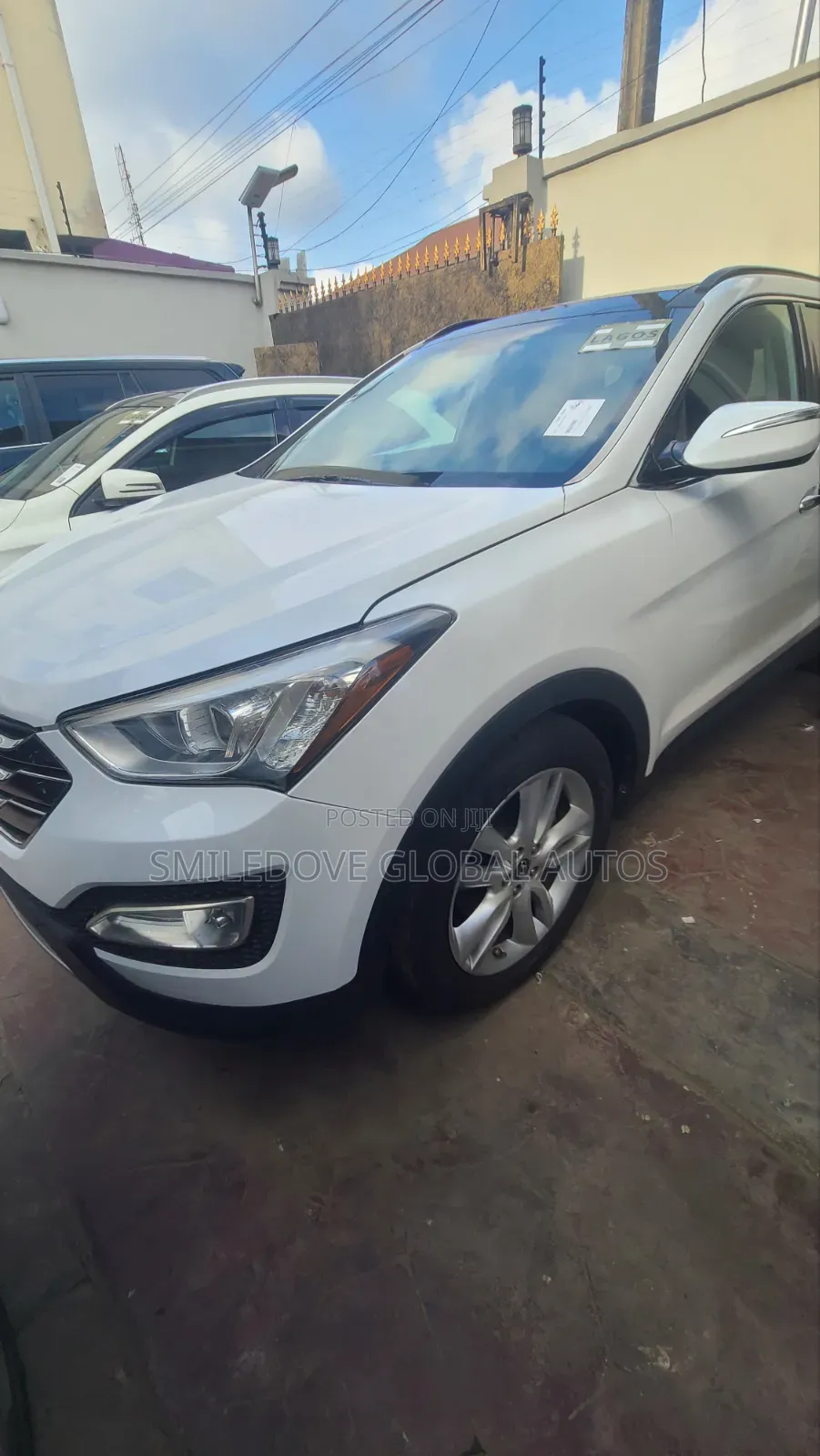 Hyundai Santa Fe 2014 White