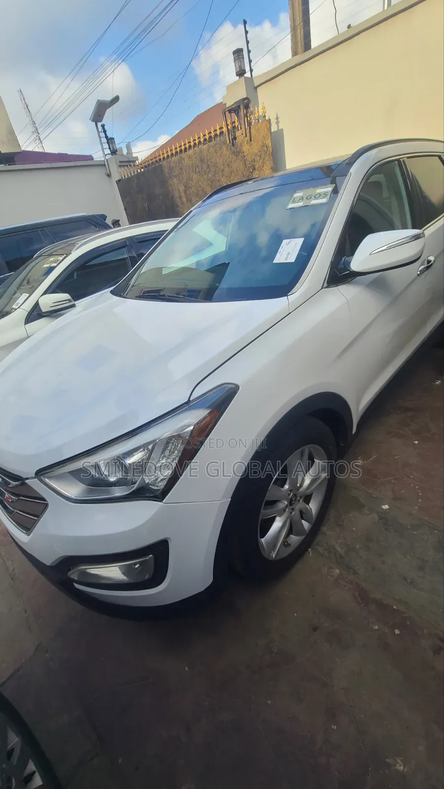 Hyundai Santa Fe 2014 White
