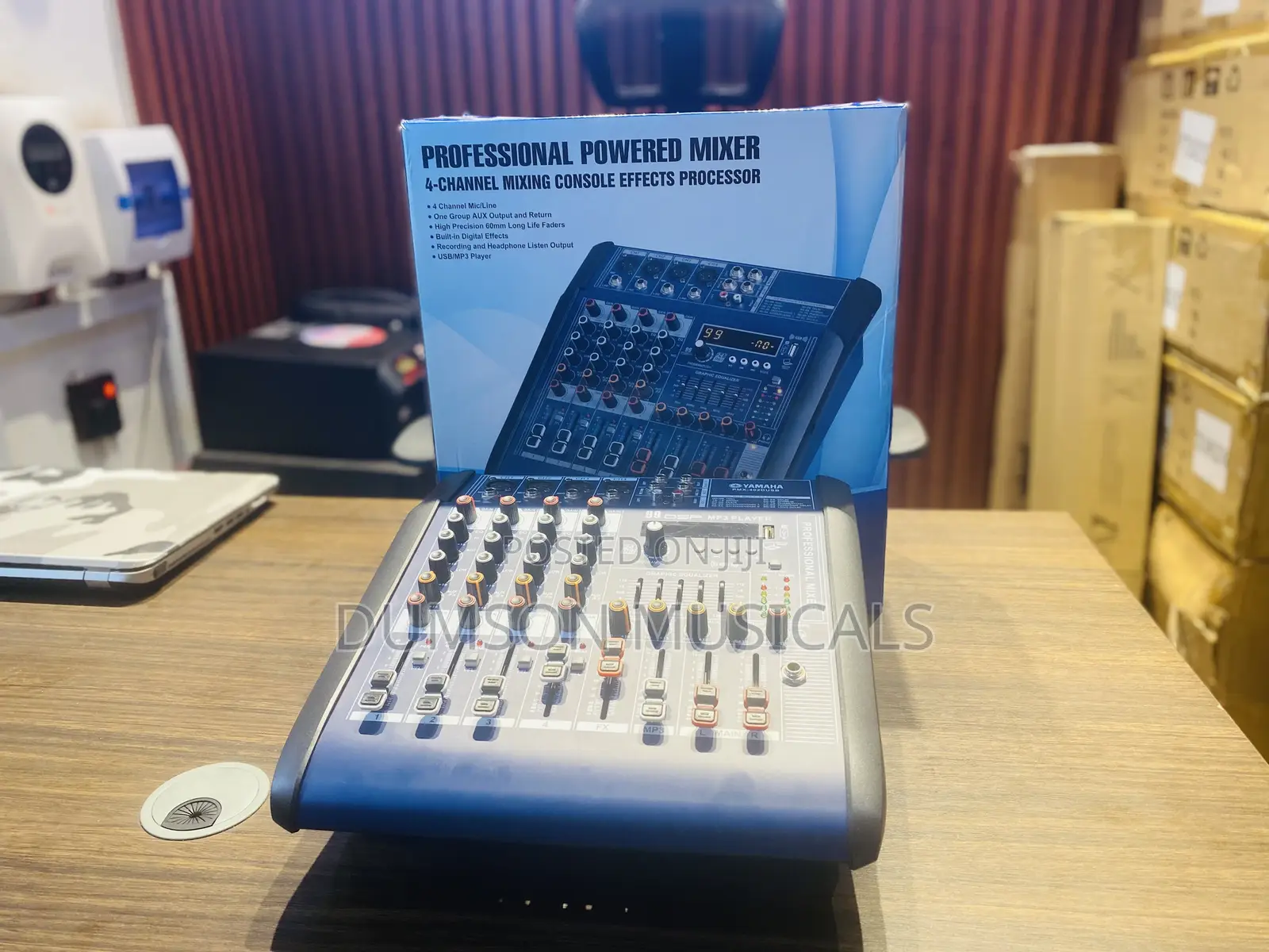 Yamaha 4 Channels Powered Mixer