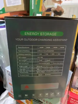 300watts Energy Storage Solar Generator With Solar Panel