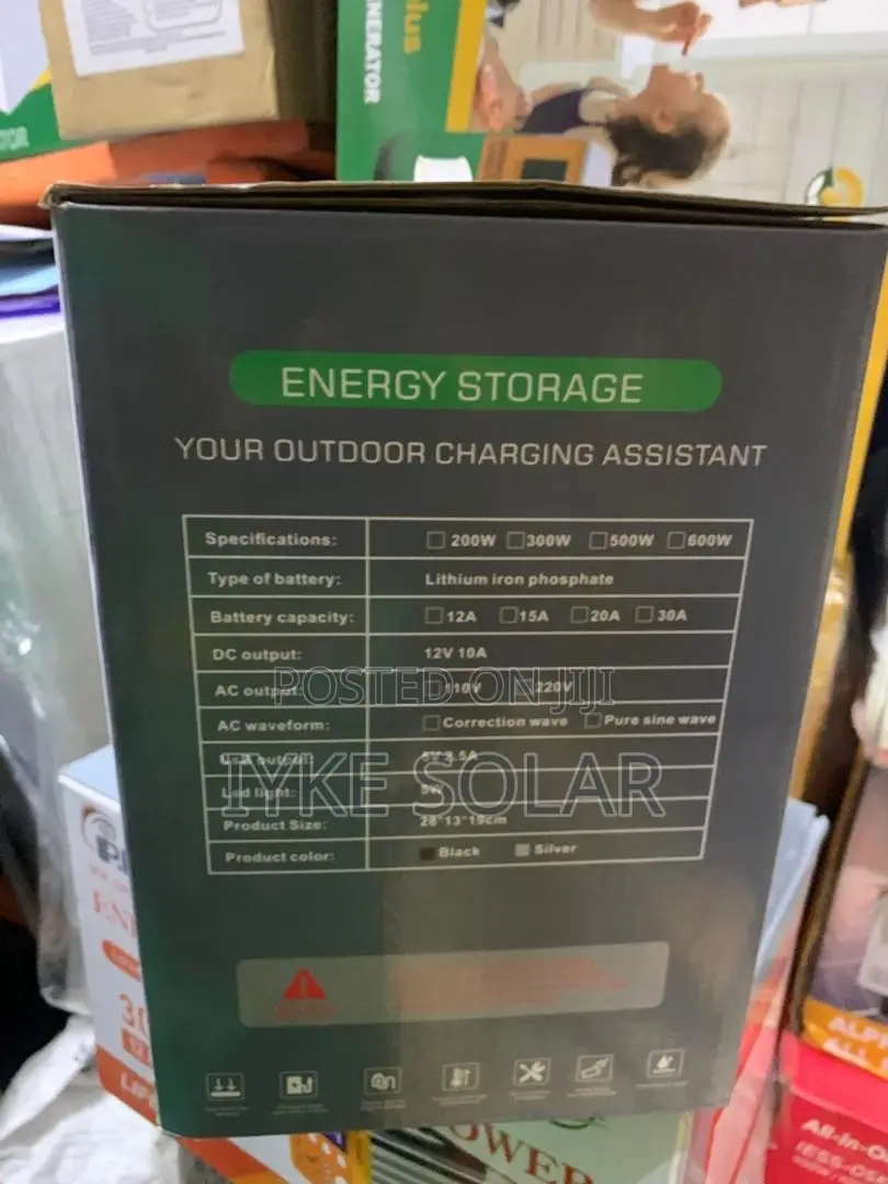 300watts Energy Storage Solar Generator With Solar Panel