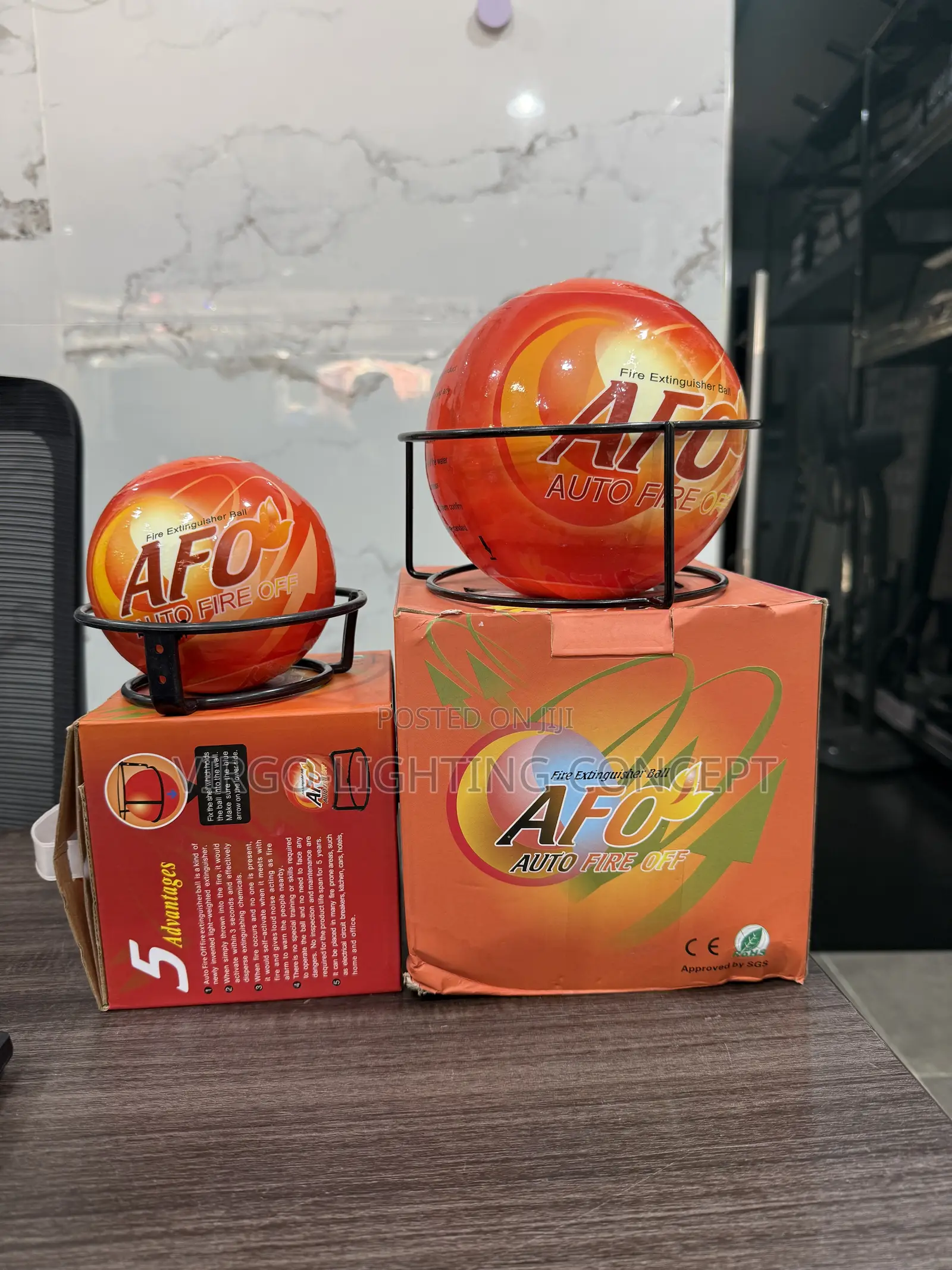 Fire Extinguisher Ball