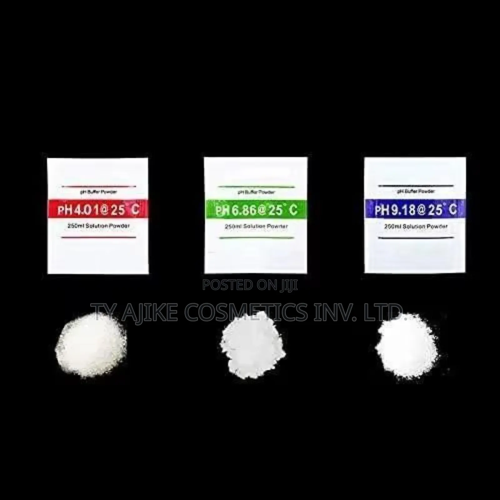 3 in 1 Buffer Solution Powder. Calibration for pH Meters