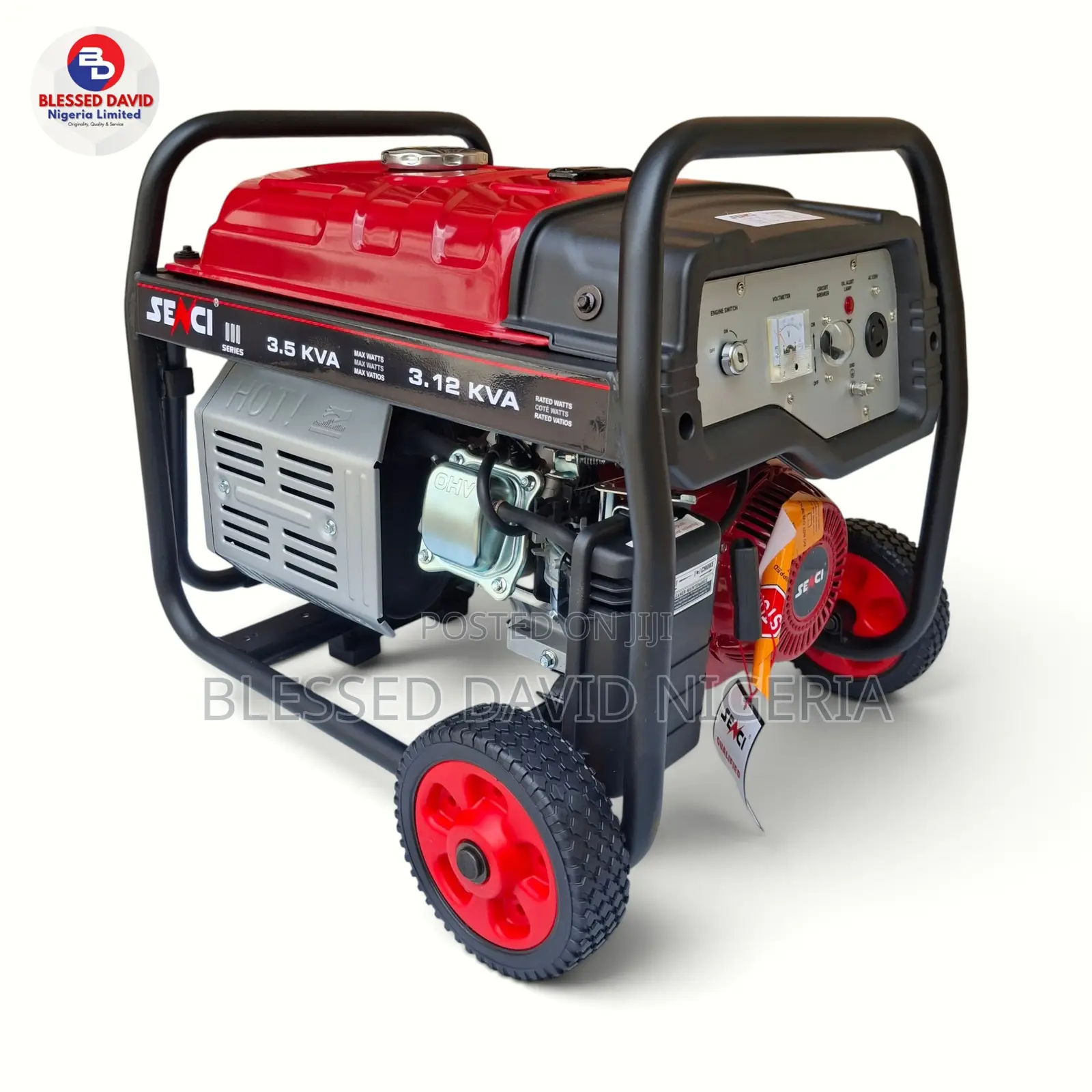 Senci SC5000E 3.12kva / 3.5kva Key Start Generator, 100% Pure Copper