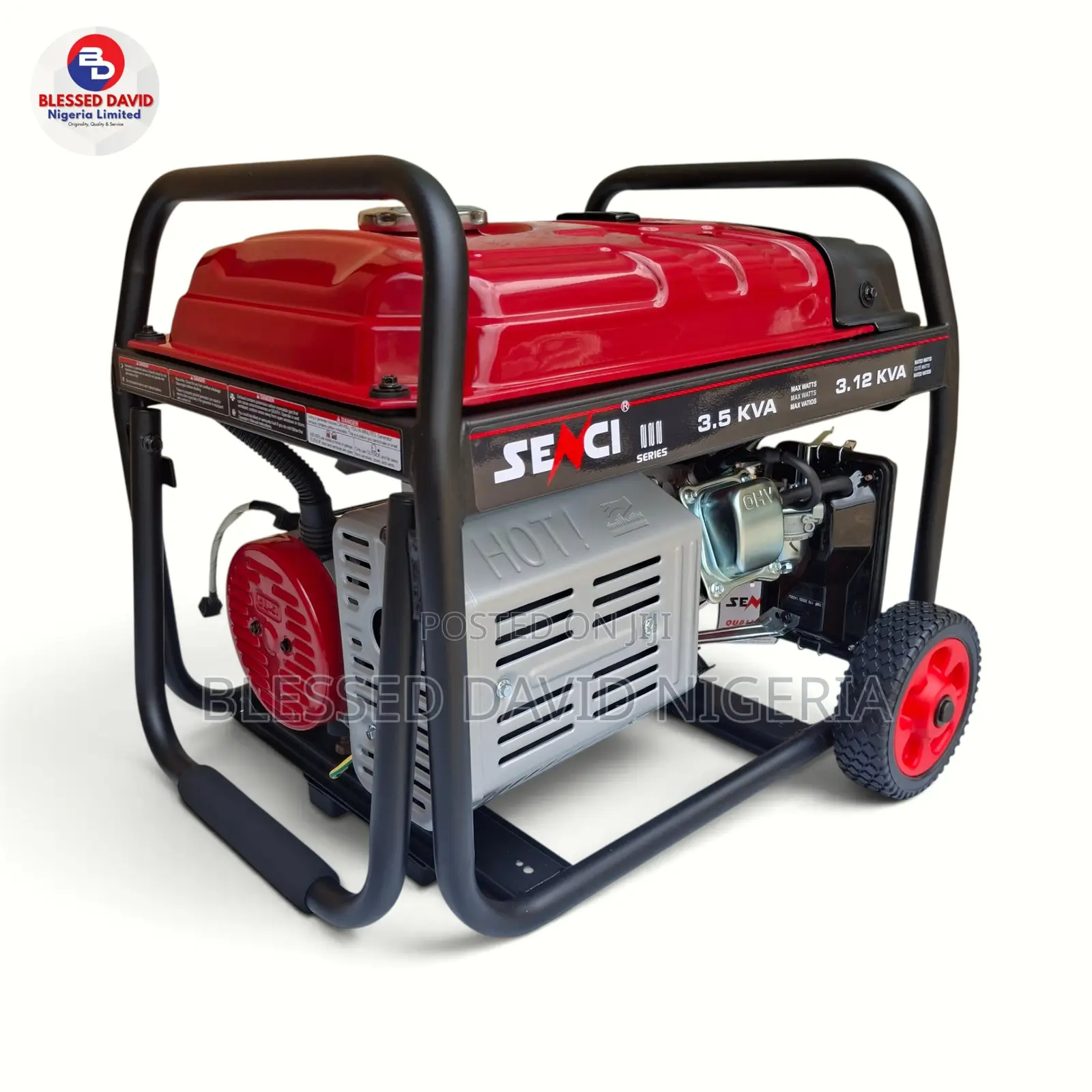 Senci SC5000E 3.12kva / 3.5kva Key Start Generator, 100% Pure Copper