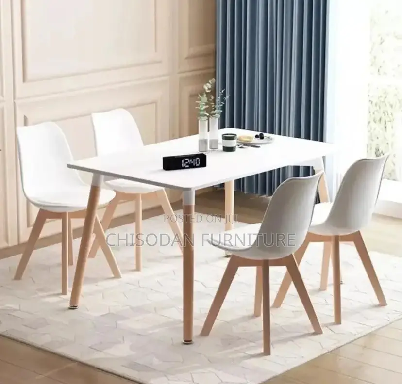 Dining Table Set (4 Chairs)