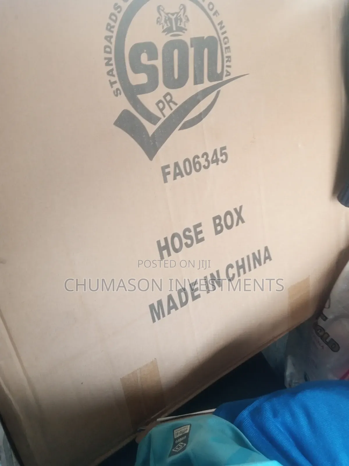 Complete Box With Duraline Rubber Hose