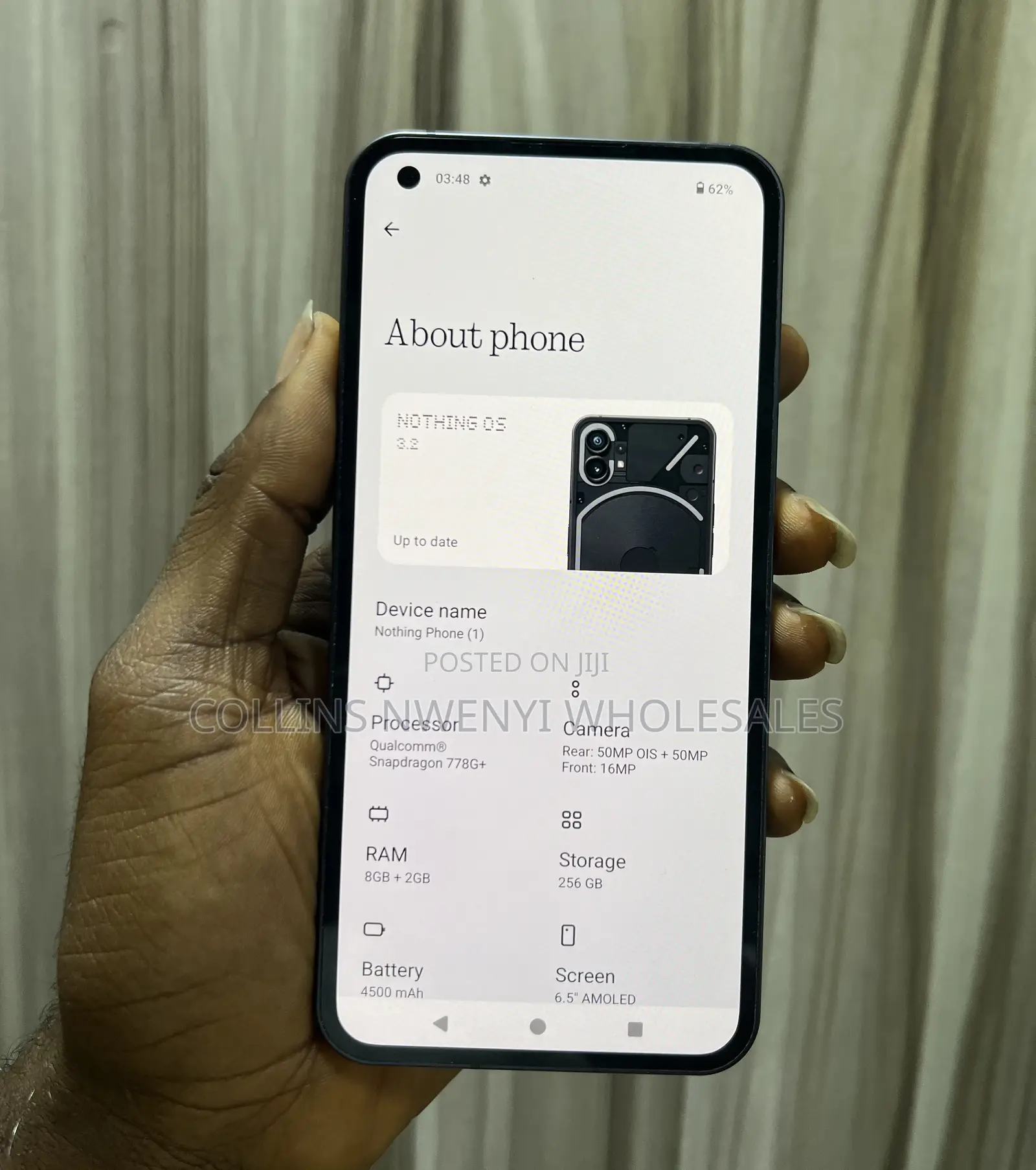 Nothing Phone 1 256 GB Black