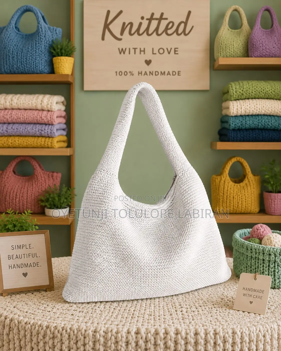 Pure Knit Handbag