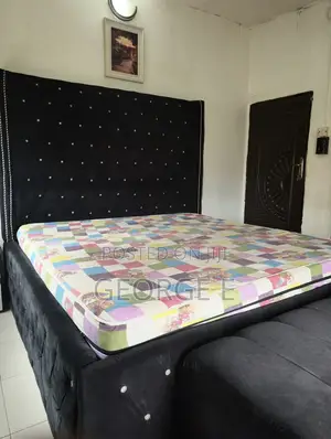6×6 Luxury Bed Frame With Ottoman