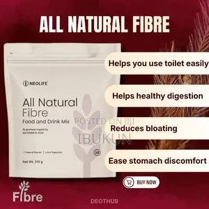 All Natural Fibre 510g Powder Drinks for Heart and Digestive Health.