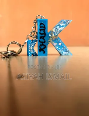 Resin Alphabet Keyholders