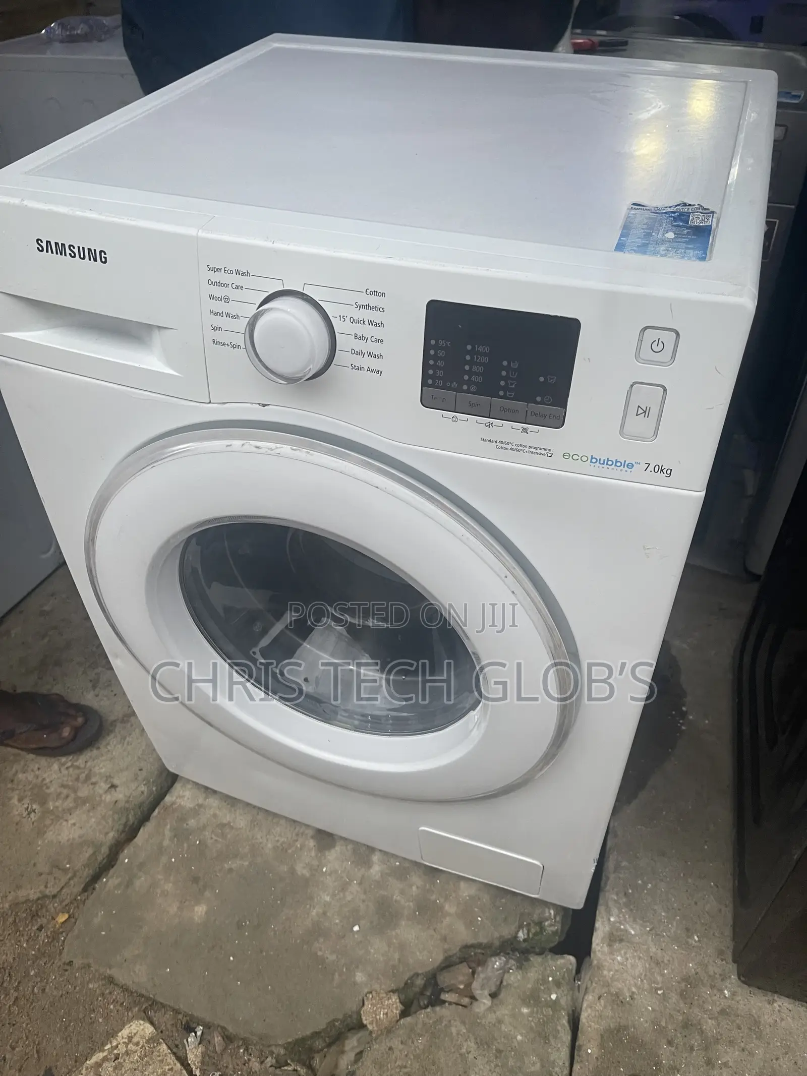 Samsung Washing and Drying Machine