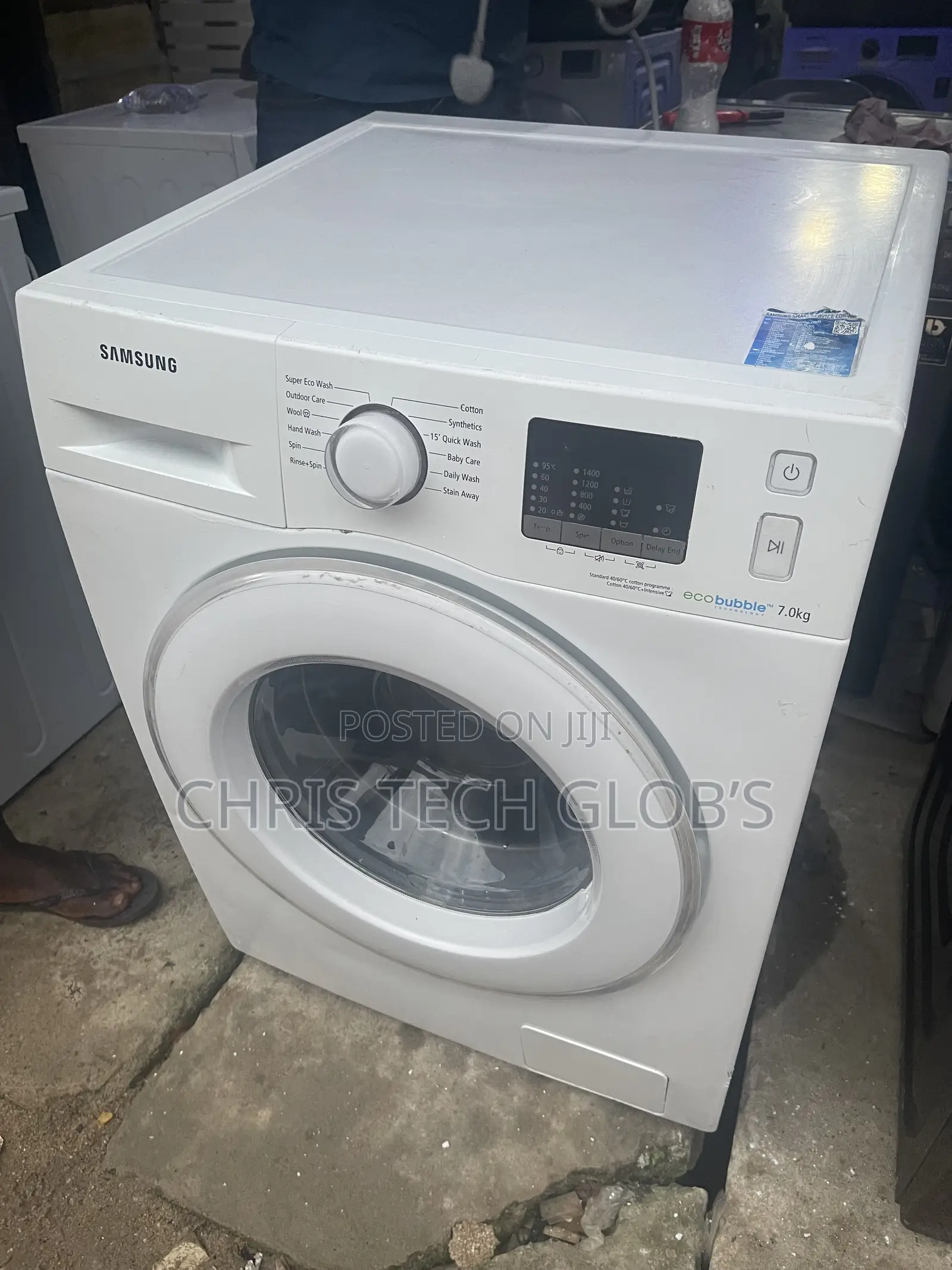 Samsung Washing and Drying Machine