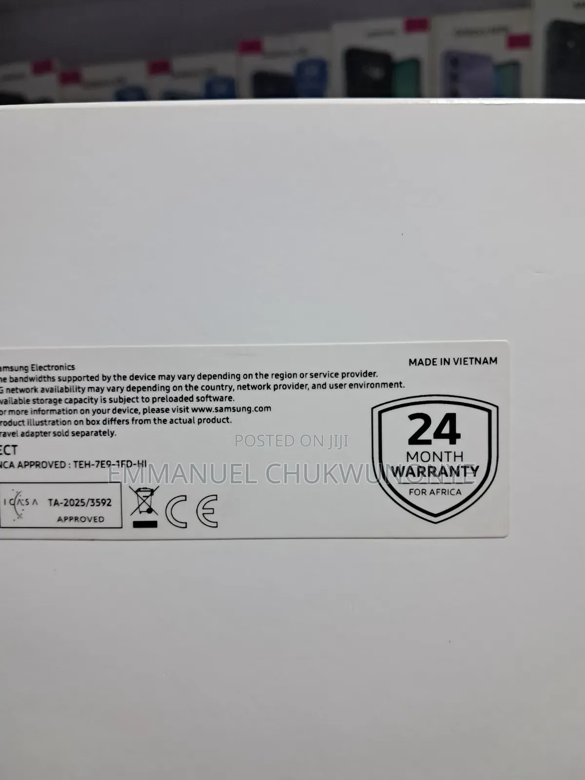 New Samsung Galaxy Tab A11+ 256 GB Black