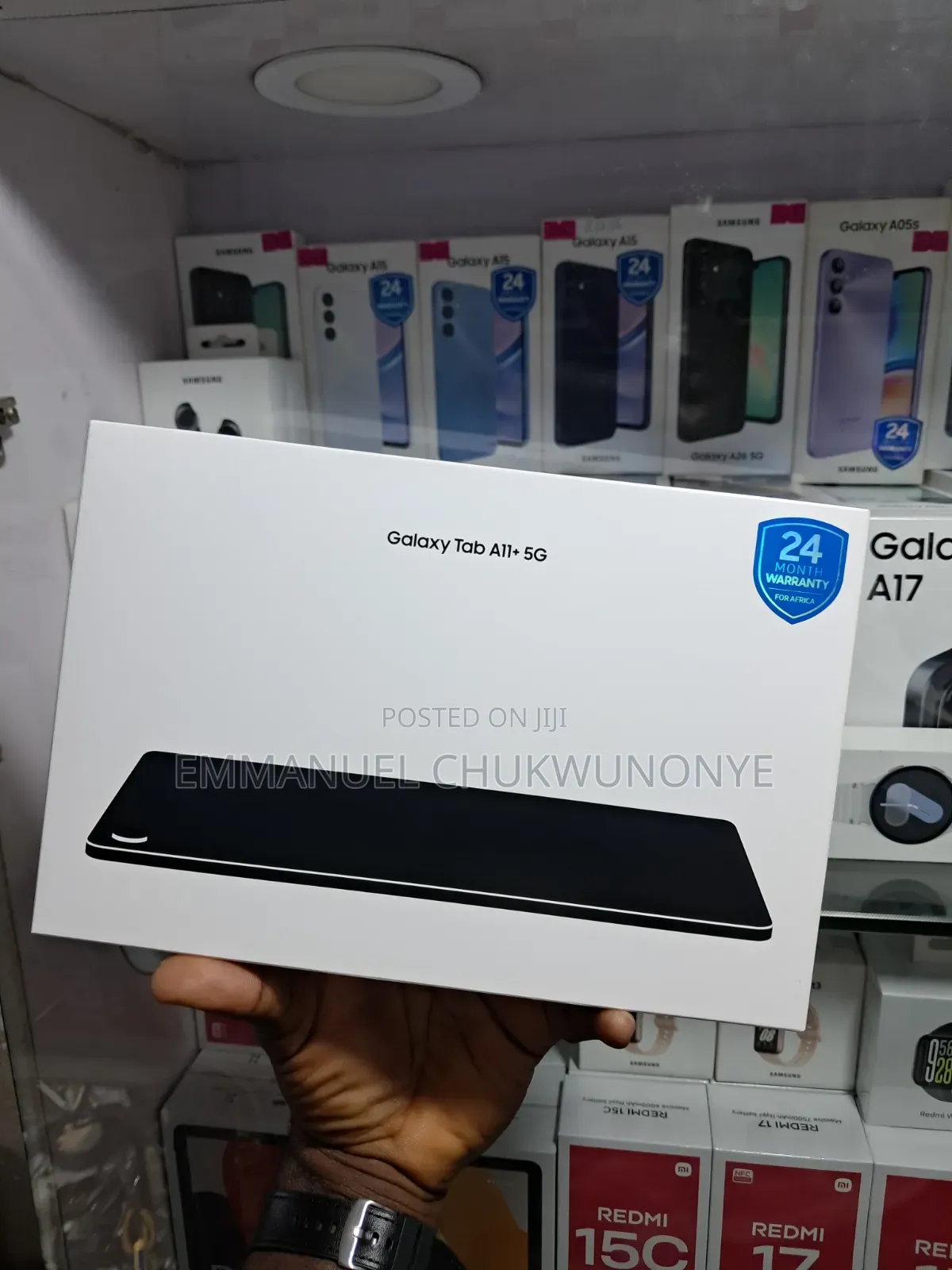 New Samsung Galaxy Tab A11+ 256 GB Black