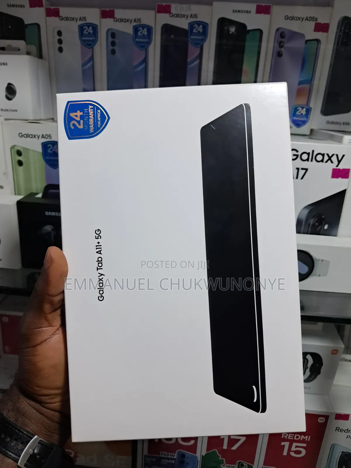 New Samsung Galaxy Tab A11+ 256 GB Black
