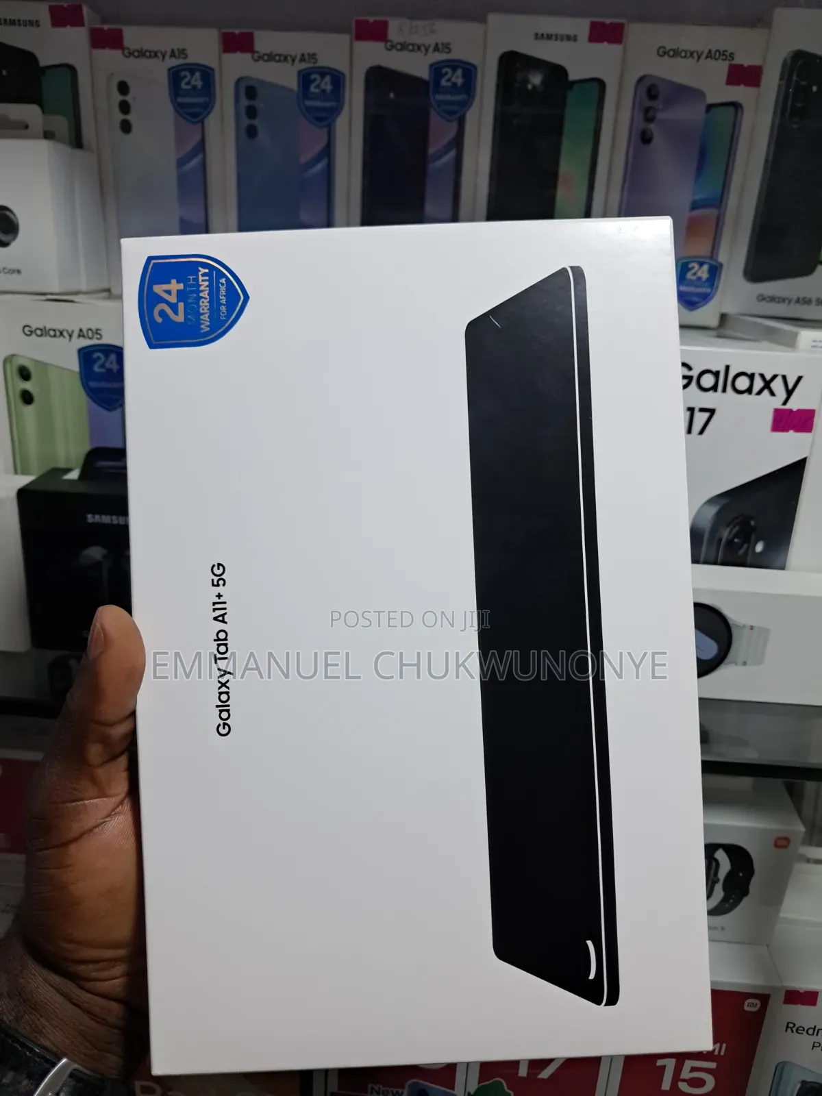 New Samsung Galaxy Tab A11+ 128 GB Black