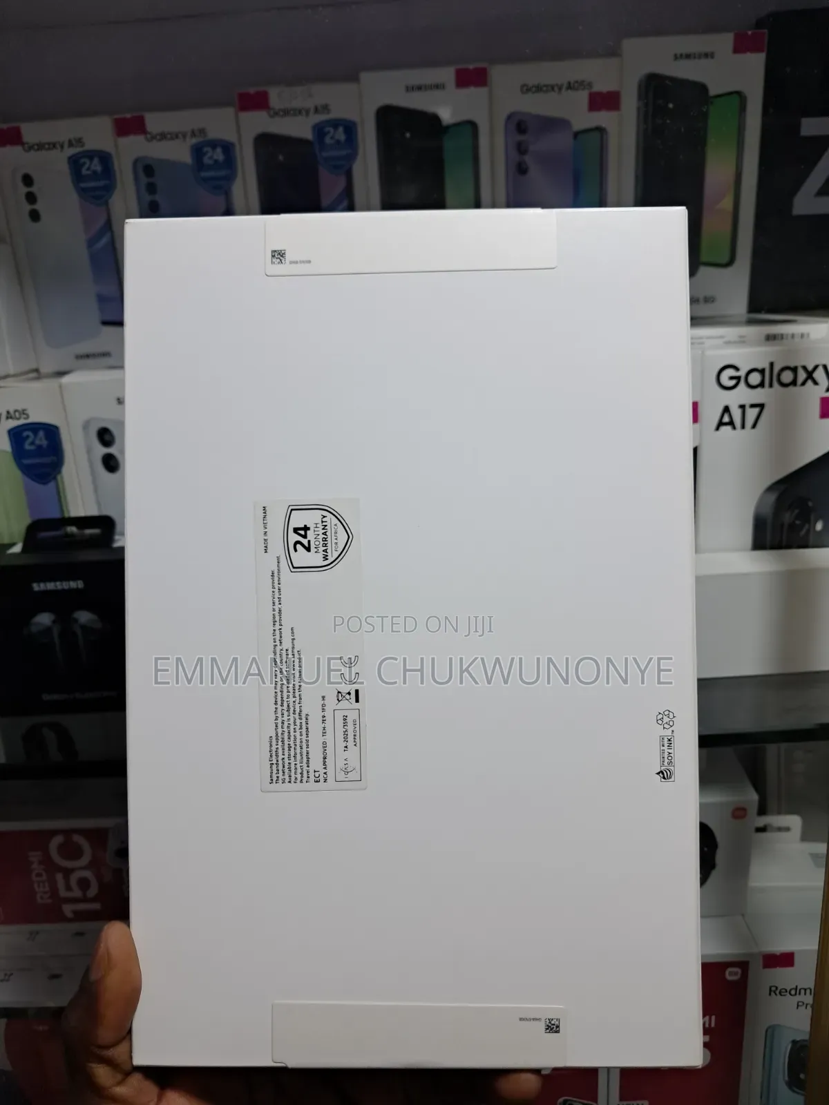 New Samsung Galaxy Tab A11+ 128 GB Black