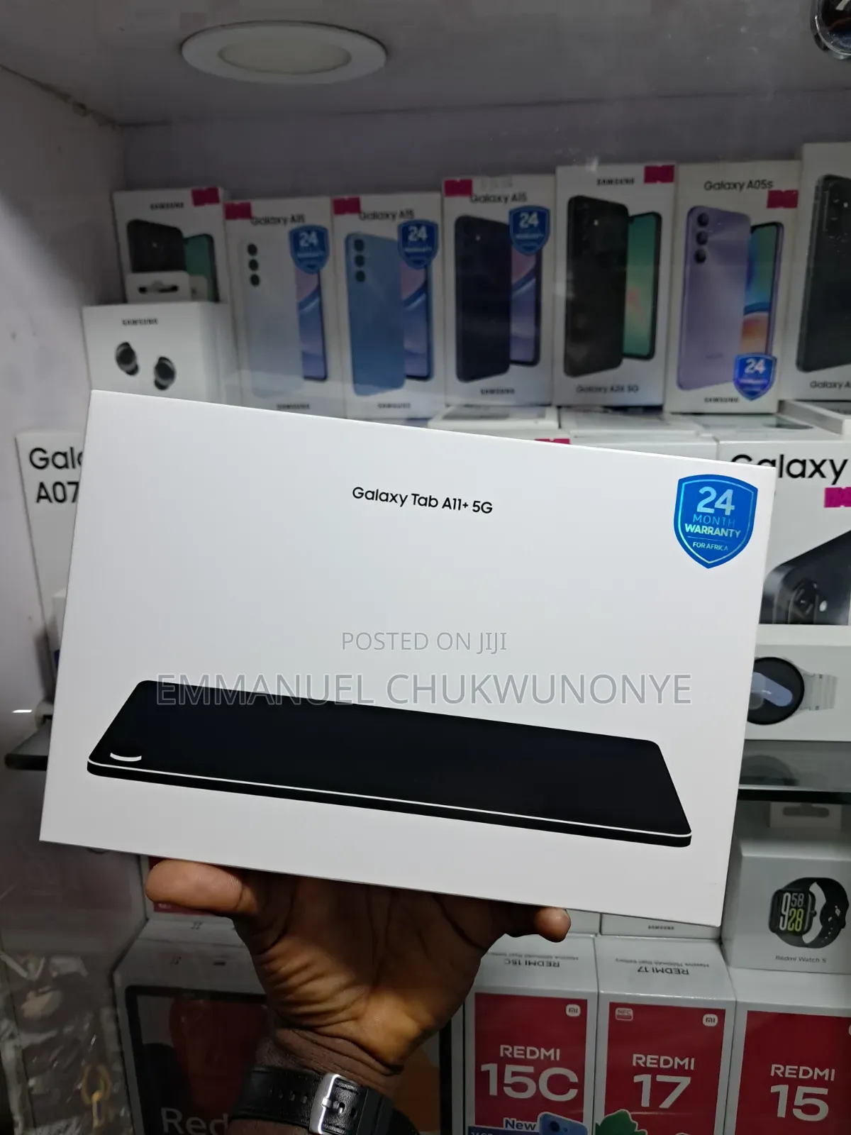 New Samsung Galaxy Tab A11+ 128 GB Black